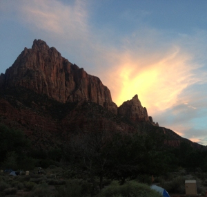 The view from our campsite.